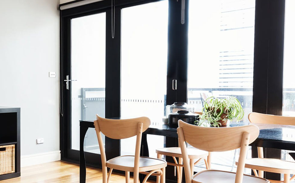 Bifold doors are a stylish option for letting light flood into your home