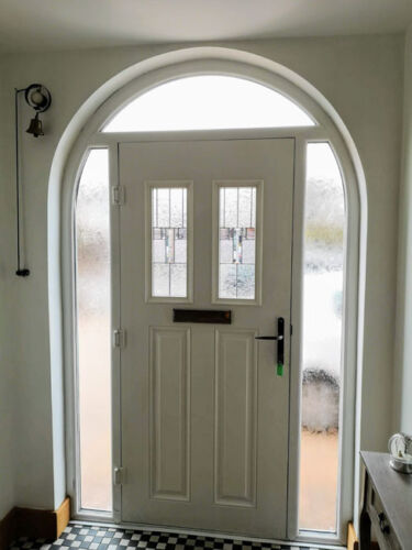 White Traditional Composite Door Interior