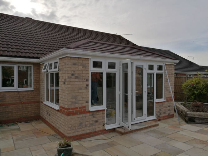 PVCu Patio Doors and Home Extension