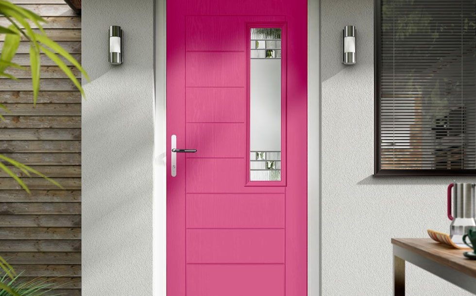 Create an eye-catching entrance to your home with a Modernist Composite Door