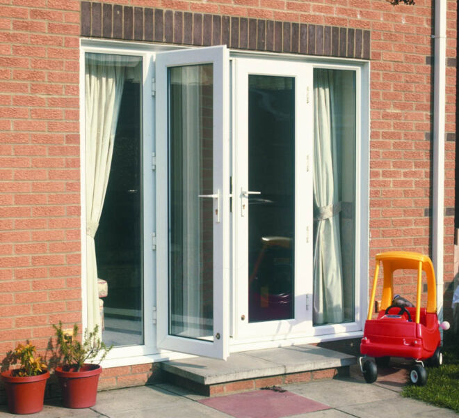 PVCu French Doors in Worksop